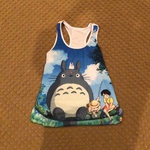Cute totoro tank top